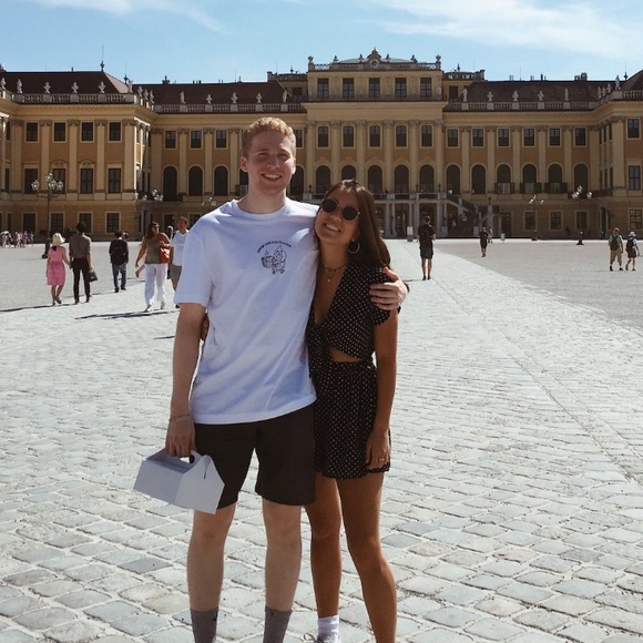 Urban Outfitters Tie-Front Polka Dot Romper - Picture 4 of 4